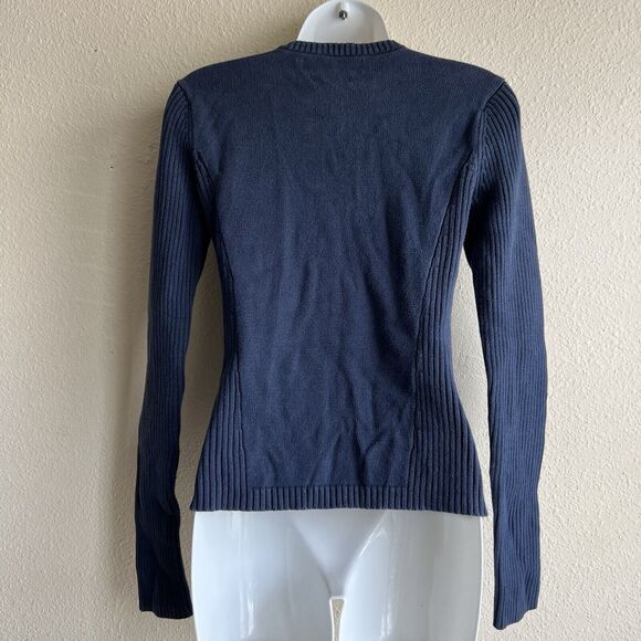Vintage Y2K Tommy Hilfiger Ribber Knit Sweater S - Picture 3 of 7